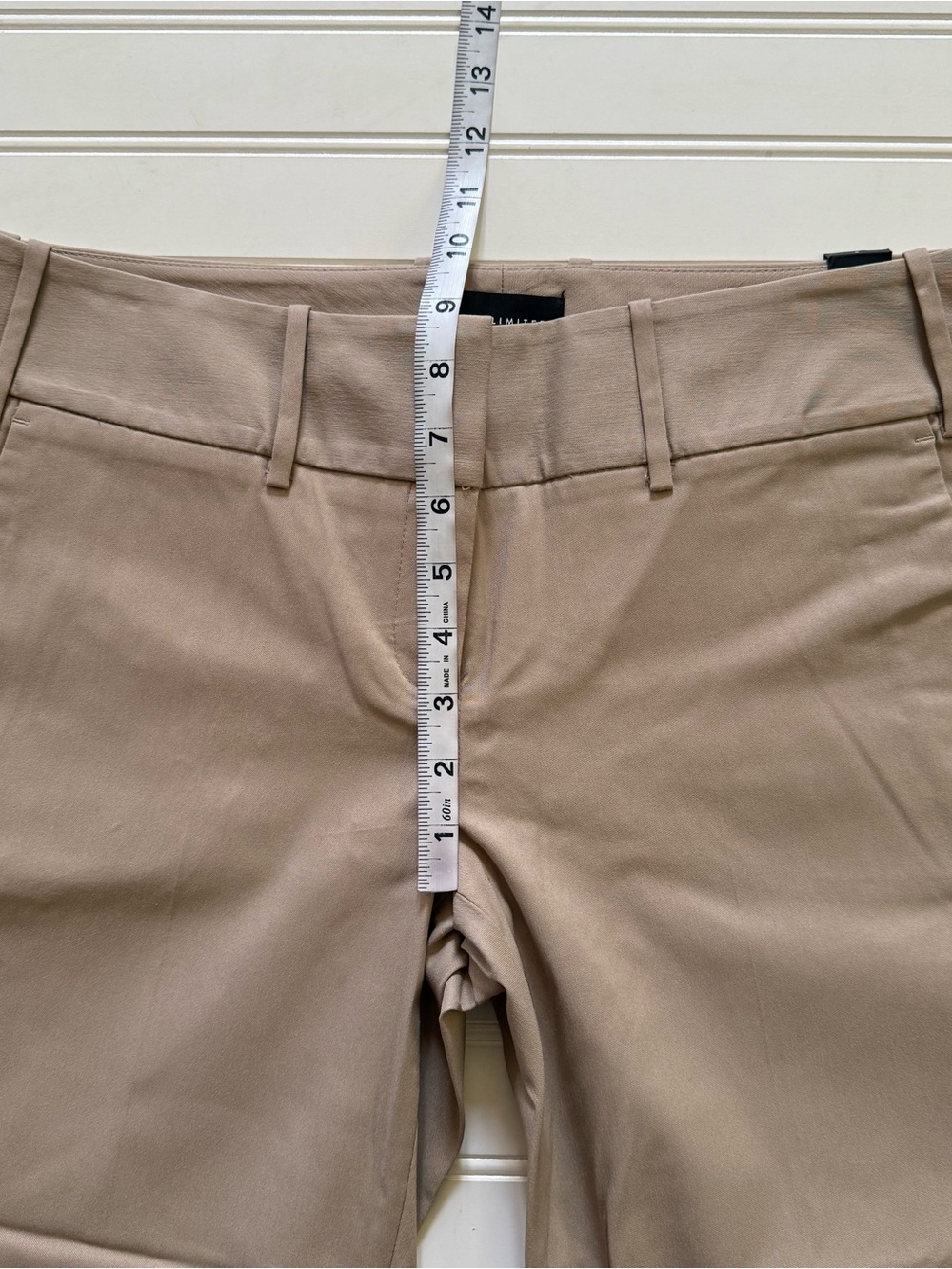 NWT The Limited Drew Fit Low Rise Straight Cropped Pants Size 8 - Picture 7 of 9